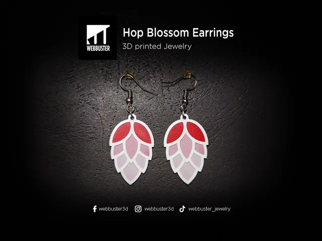 Hop Blossom - Earrings