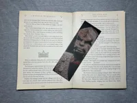 50mm x 150mm Lieutenant Worf Star Trek Hueforge Bookmark