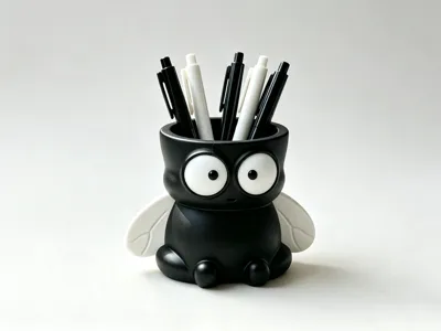 Little Fly Pen Holder/Storage Box/Makeup Brush Holder