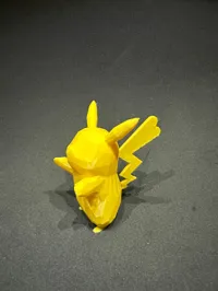 Pikachu femelle low poly — photo 2