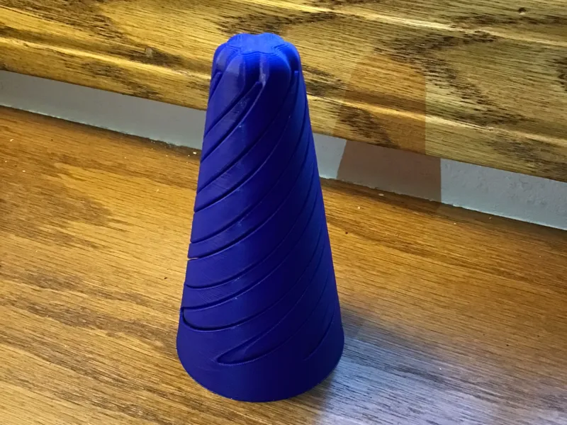 Spiral Fidget Cone
