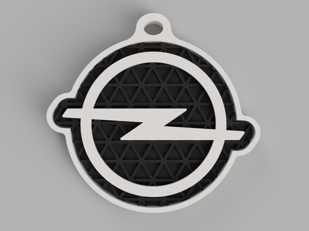 Miniatura 1 do modelo 3D OPEL - Keychain