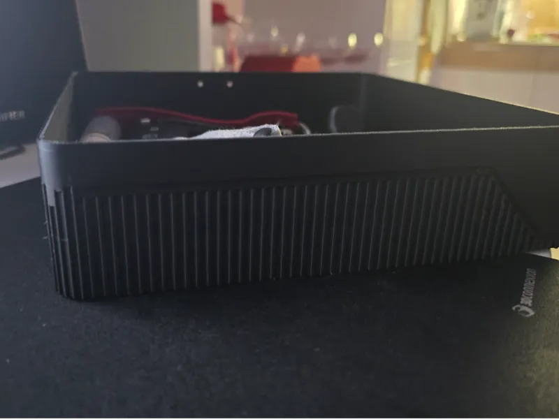 Striped container 