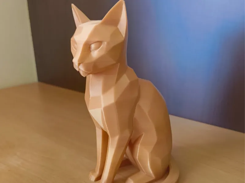 Low Poly Katze Modern