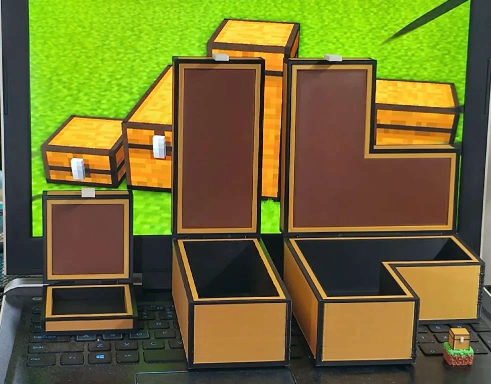 Minecraft Str Box MC Strange Box - Free 3D Print Model - MakerWorld