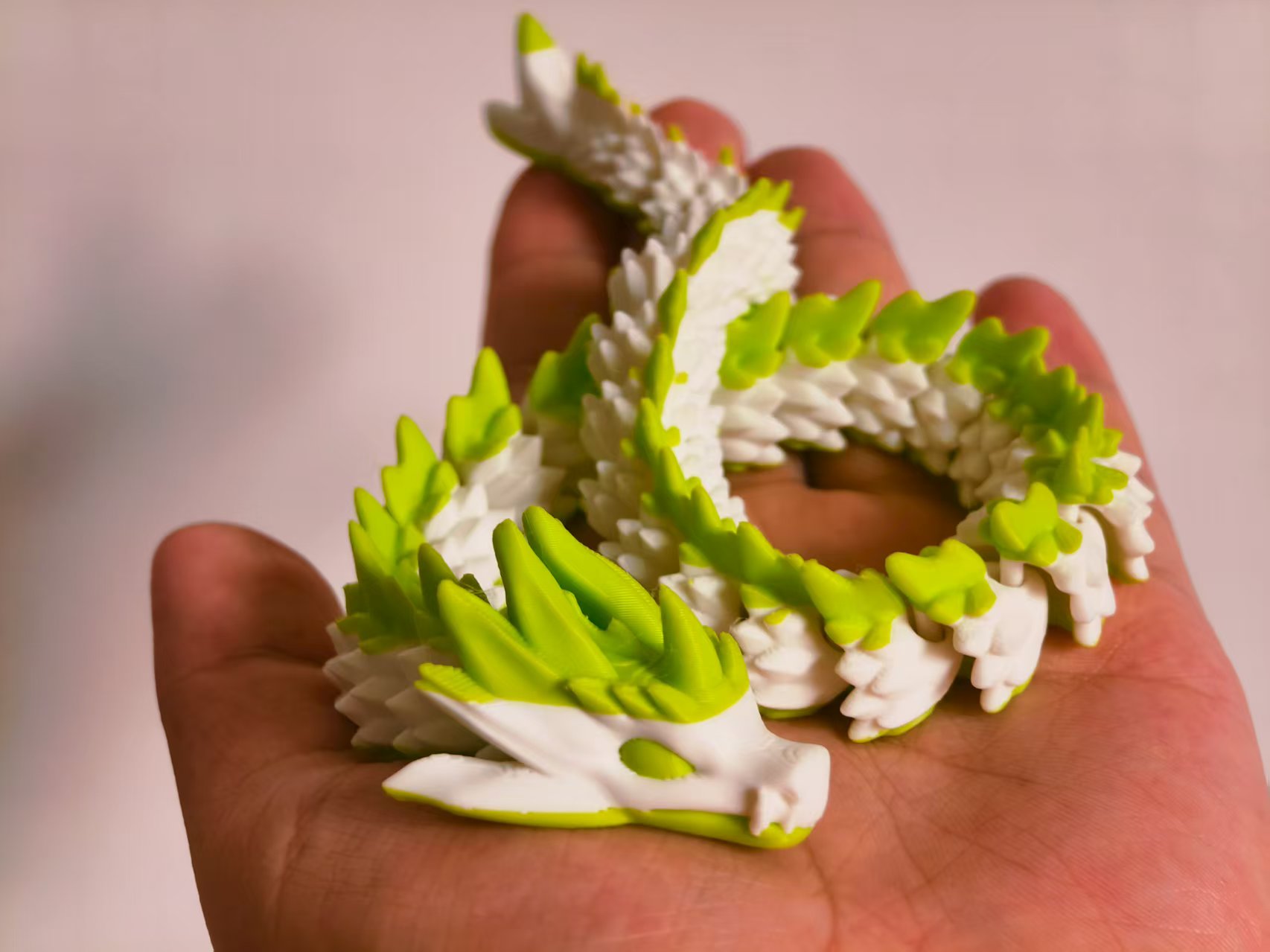 Miniatura 1 do modelo 3D 蛟龙，蛇年快过去了，祝愿大家化蛇为蛟，化蛟为龙，无需支撑