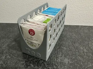 Tea Bag Organizer – Holds up to Two Full Packs
