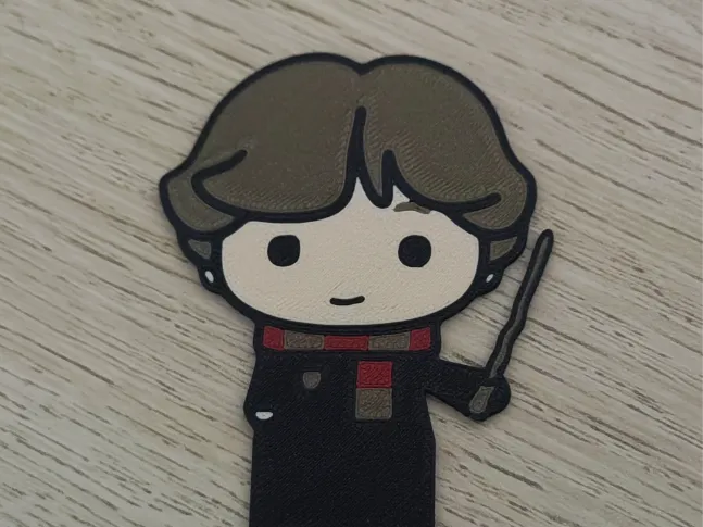 Marcapaginas de Ron Weasley