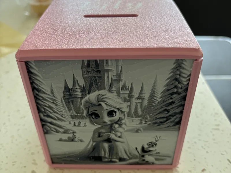 Frozen Elsa and Olaf for Universal FrameBox