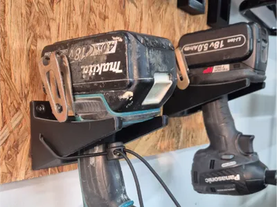 Universal tool hook, wall-mount