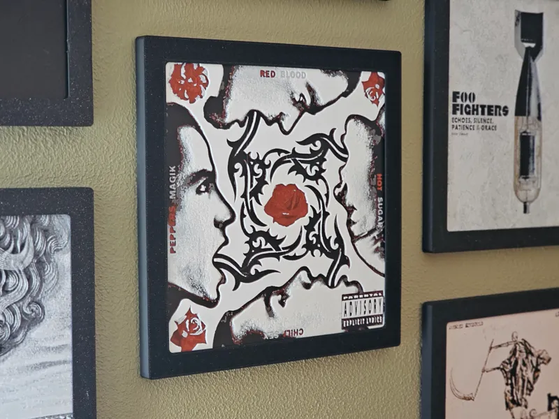 Wall art - Red Hot Chili Peppers album cover