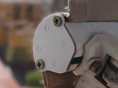 Axle End Cap for Retractable Awning