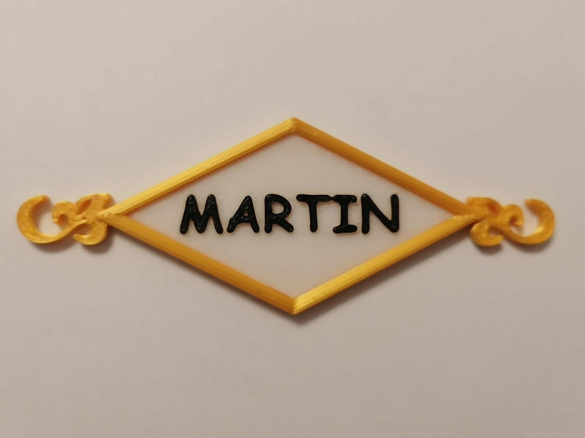 Namensschild Martin