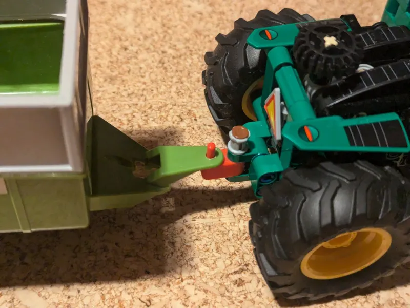 Brick Technik Traktor Anhänger Adapter