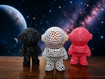 Astronaut — Turn Filament Waste into Decoration