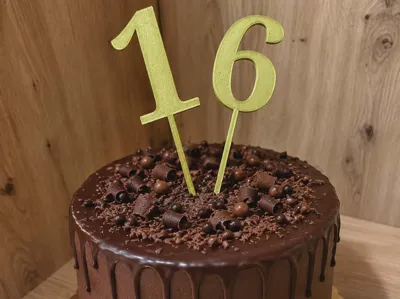 Number Cake Toppers 0–9