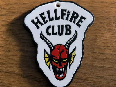 Llavero STRANGER THINGS Hellfire club