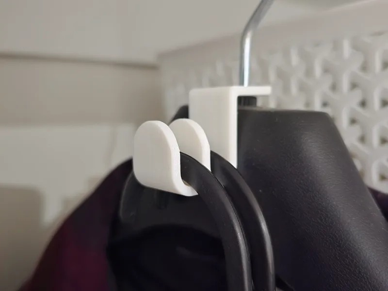 Coat Hanger Double Hook