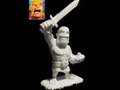 "Barbarian"      Clash Royale, Clash of Clans
