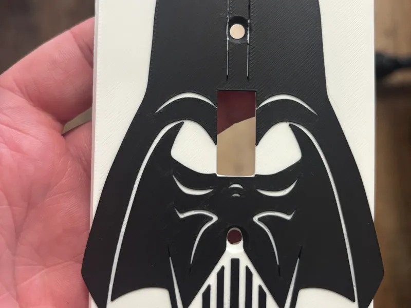 Dart Vader Light Switch and Outlet Covers