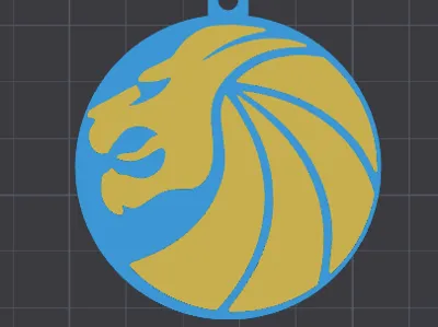 Seven Lions Keychain