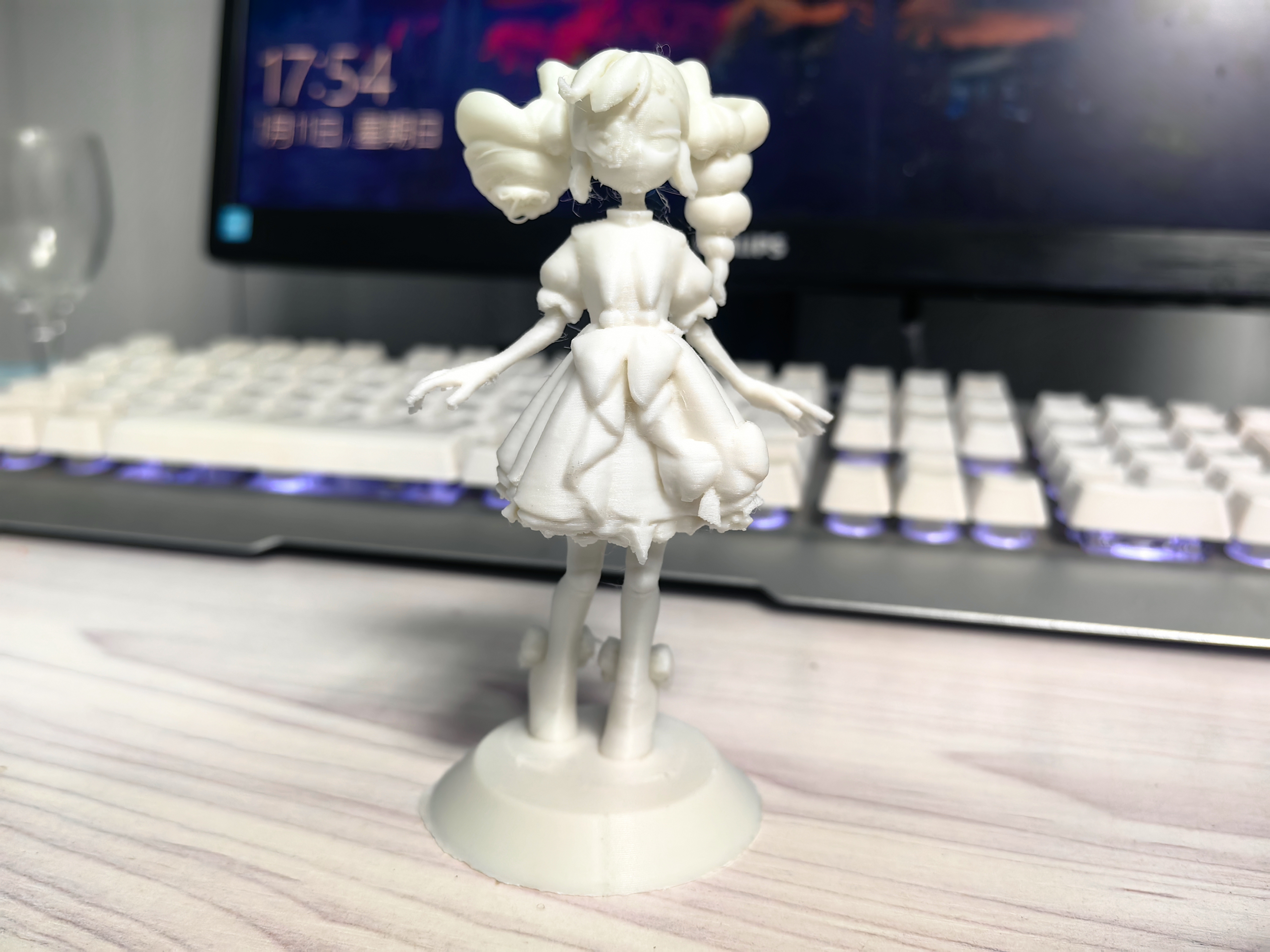 Miniatura 2 do modelo 3D 哑女·斯黛拉，蛋仔派对惊魂夜追捕者
