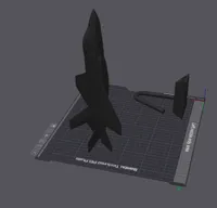 Avion de chasse F-35 avec support amovible — photo 3