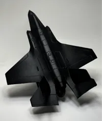 Avion de chasse F-35 avec support amovible — photo 1