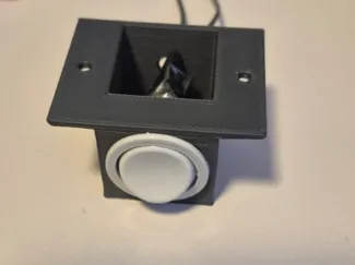 Caixa de interruptor para moveis sobreposta.