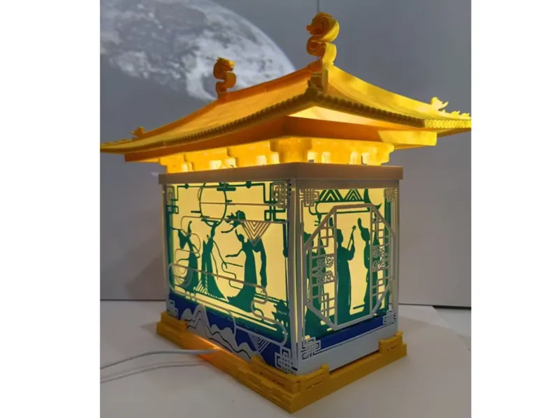 宋式美学——宫灯（只此青绿）