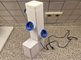Small Modular Hydroponic Tower