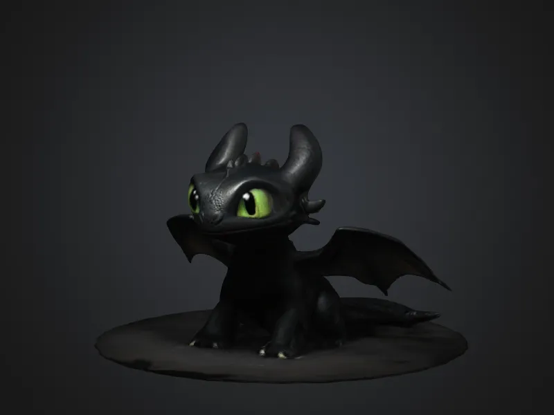 Toothless - Free 3D Print Model - MakerWorld