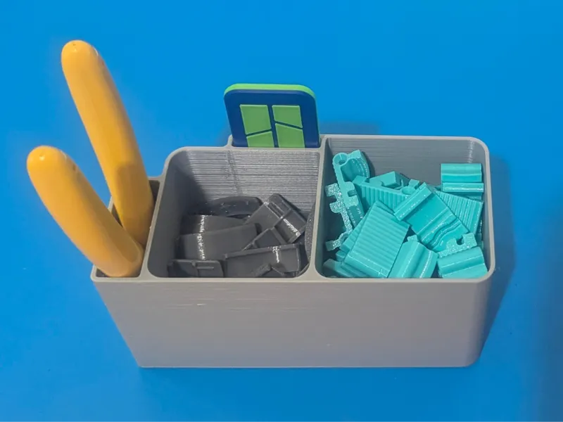 Filament Clip & Flush Cutter Caddy