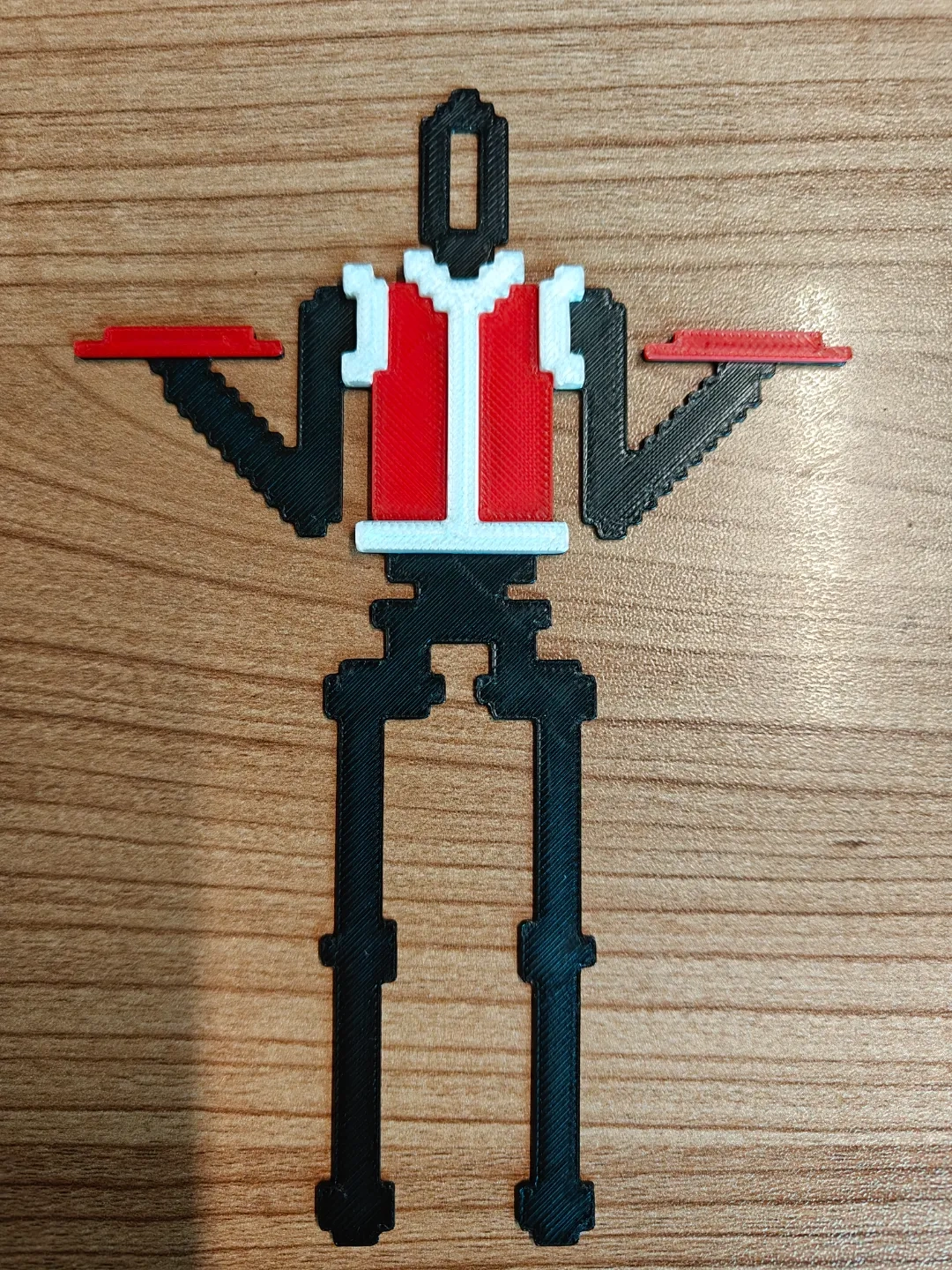 Miniatura 1 do modelo 3D 《秧BOT》宇树人形机器人（春晚像素版）
