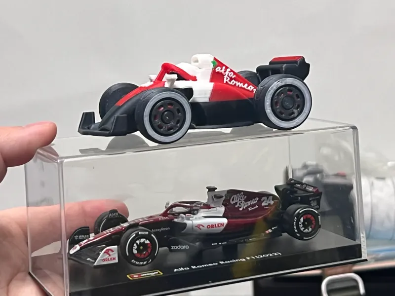 F1modelcar ZhouGuanYu No.24 2023 alfa romeo sauber
