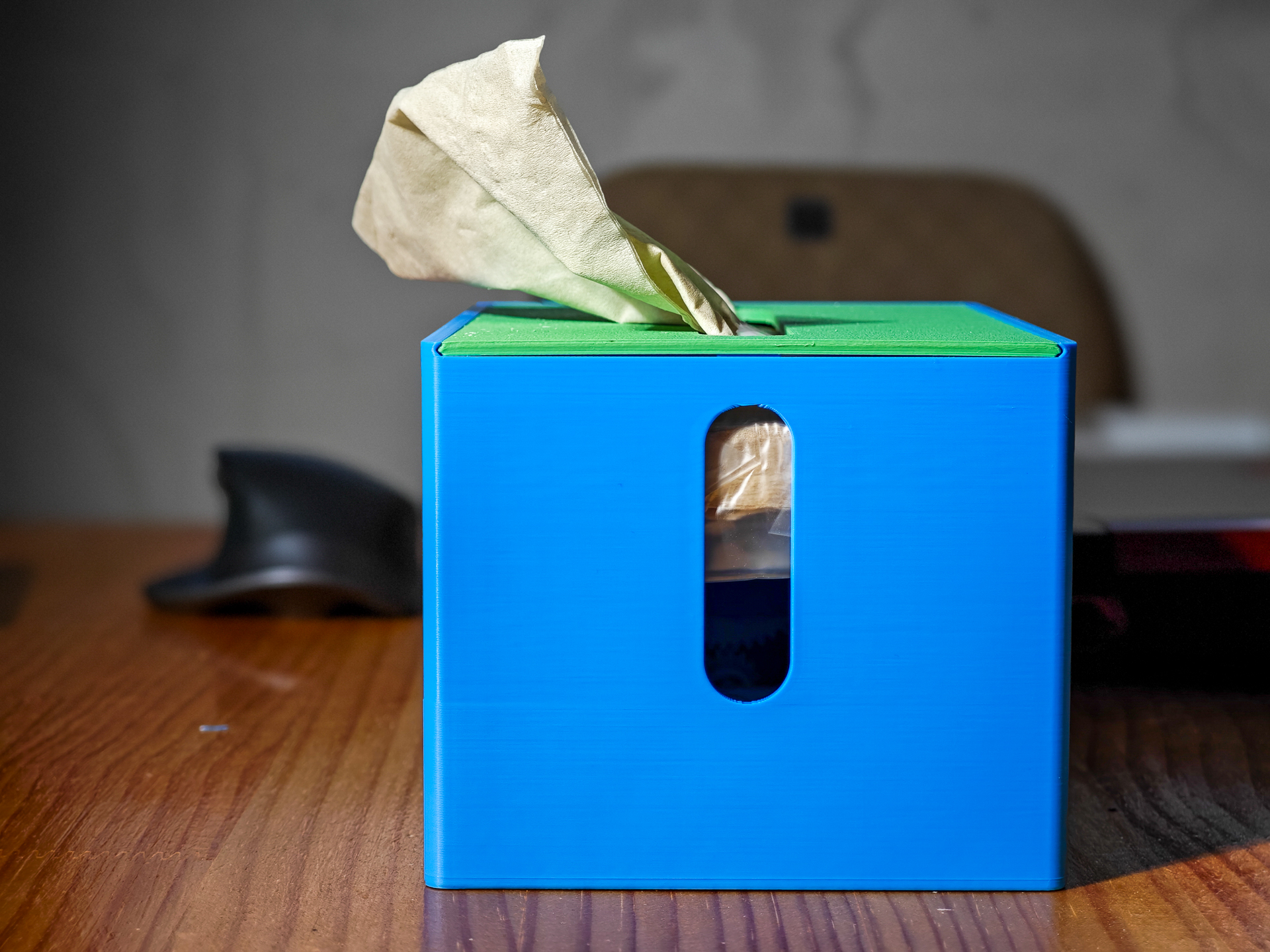 Miniatura 4 do modelo 3D 抽纸巾盒丨内部可升降