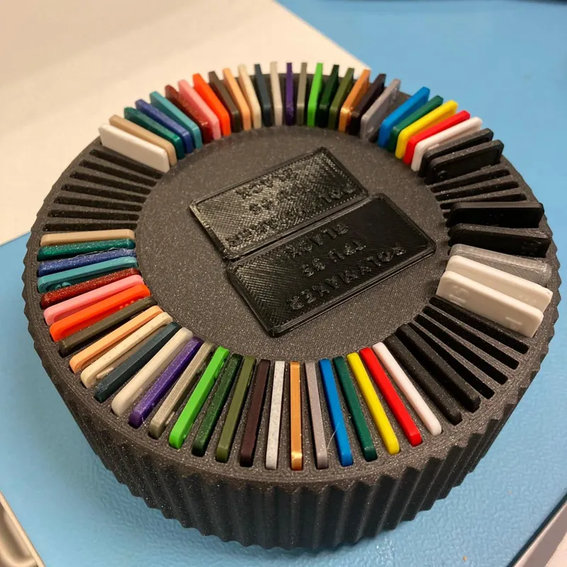 Rotating Filament Swatch Display (45/50mm swatch)