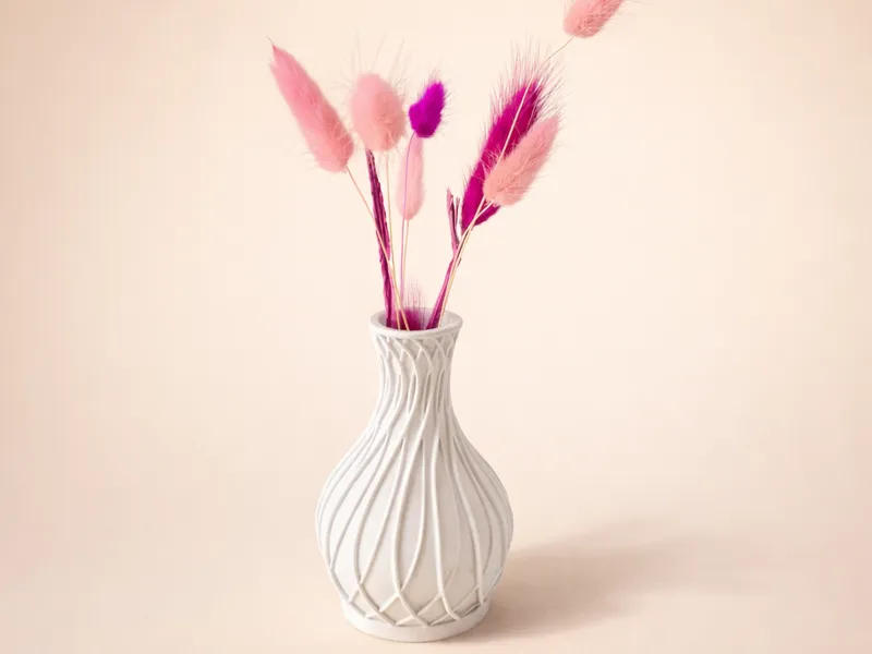 Ribbon Flow Vase