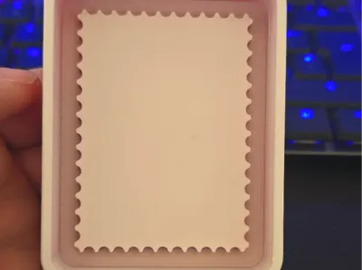 Negative Silicone Stamp Mold 