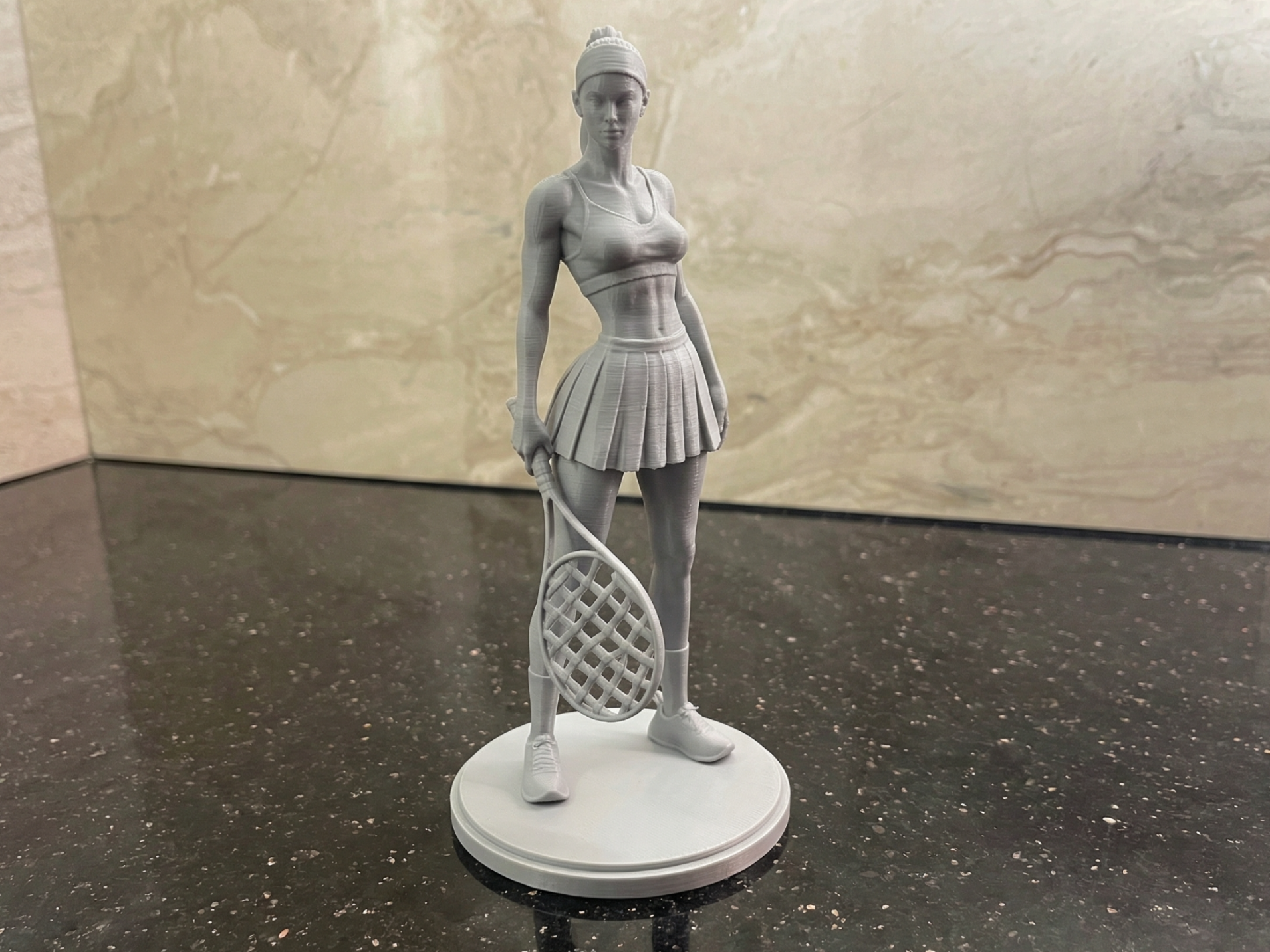 Female Tennis Player Figure