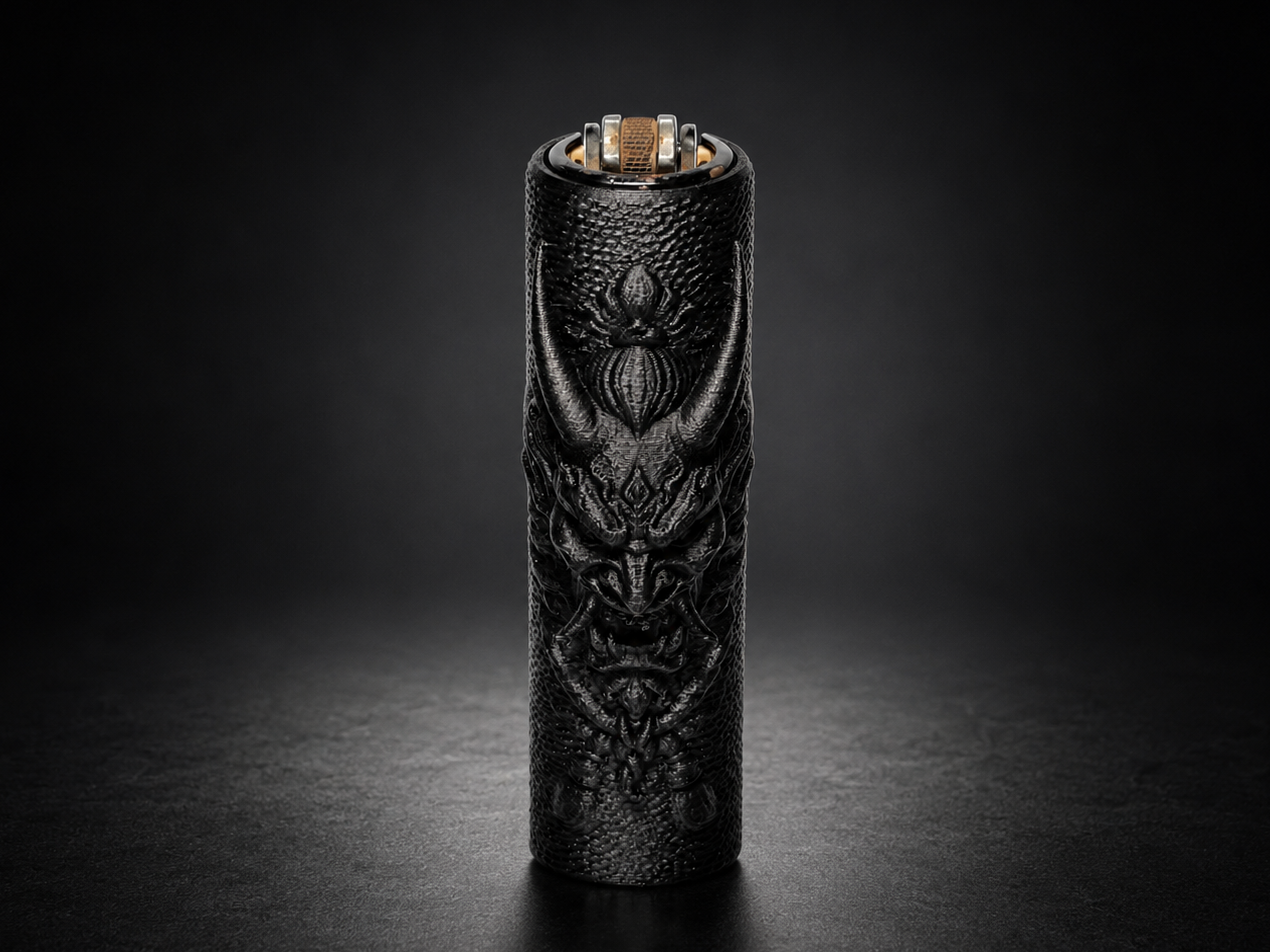 Dragon Oni Clipper Lighter Cover
