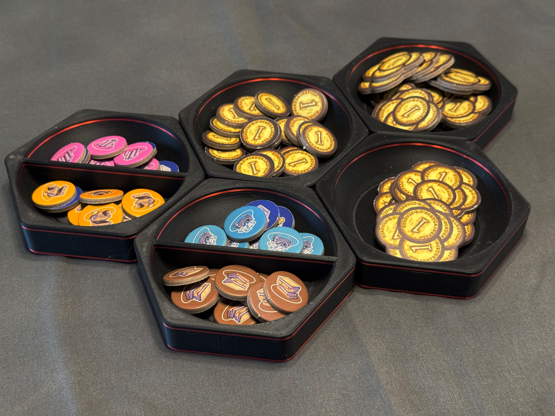 Hidden Magnet Game Bit Trays