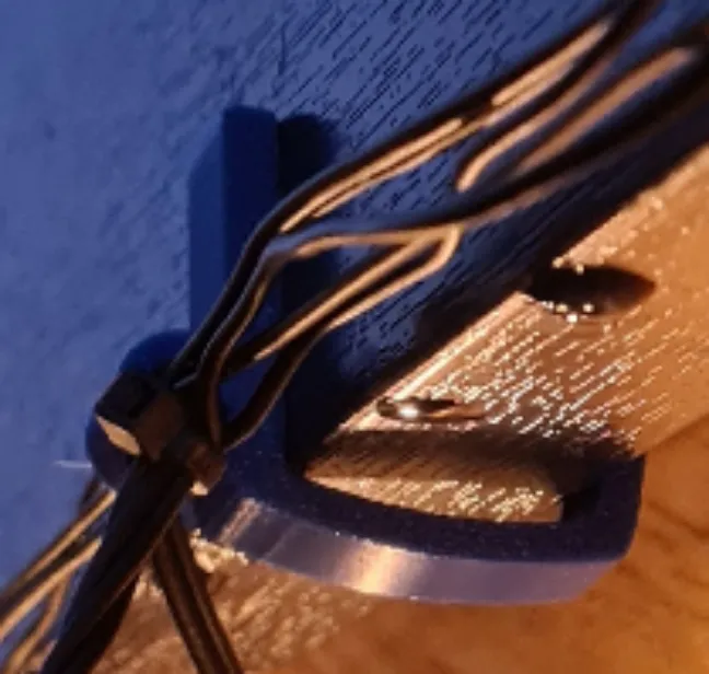 Keralit soffit board christmas lights attachement
