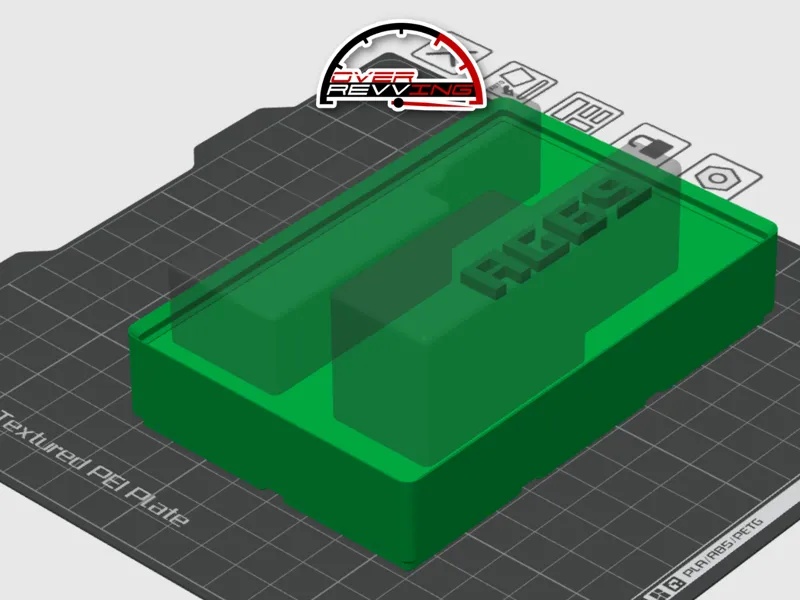 Gridfinity double battery charger