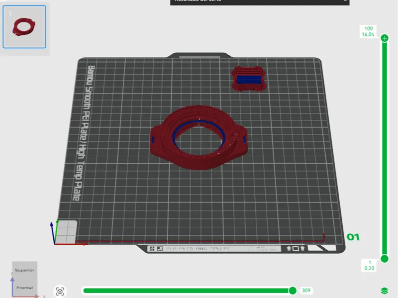 Tapa para objetivos de 58mm, 62mm y 72mm.