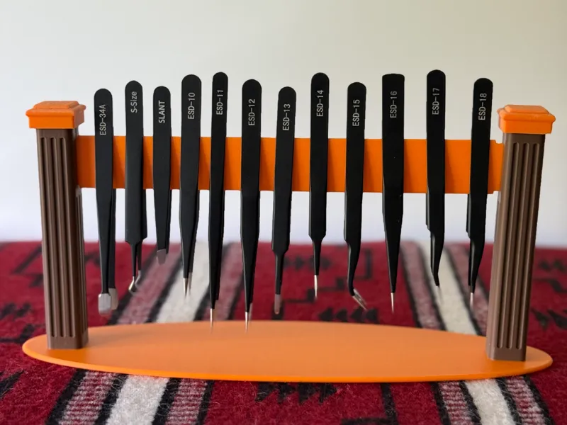 Retro Tweezer Caddy