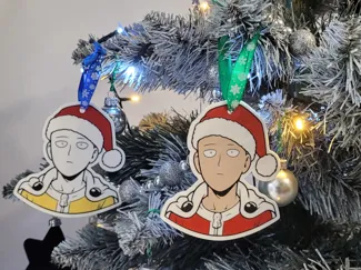 One Punch Man - Saitama Christmas Ornament
