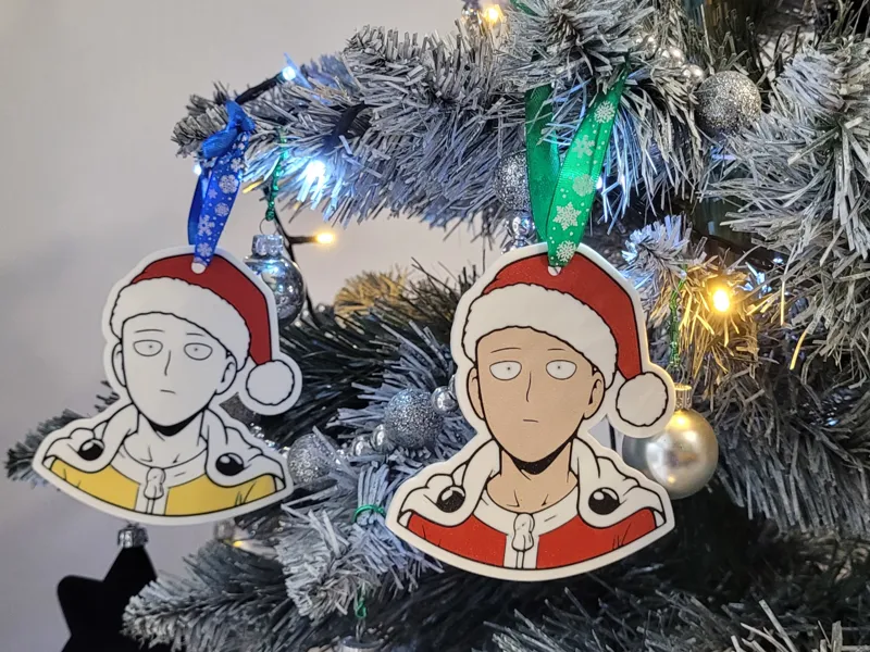 One Punch Man - Saitama Christmas Ornament