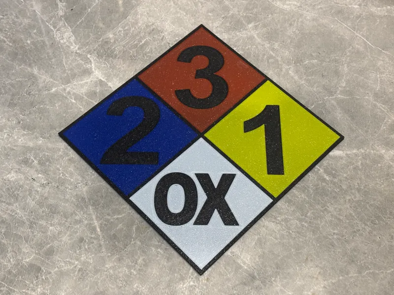 NFPA 704 Diamond
