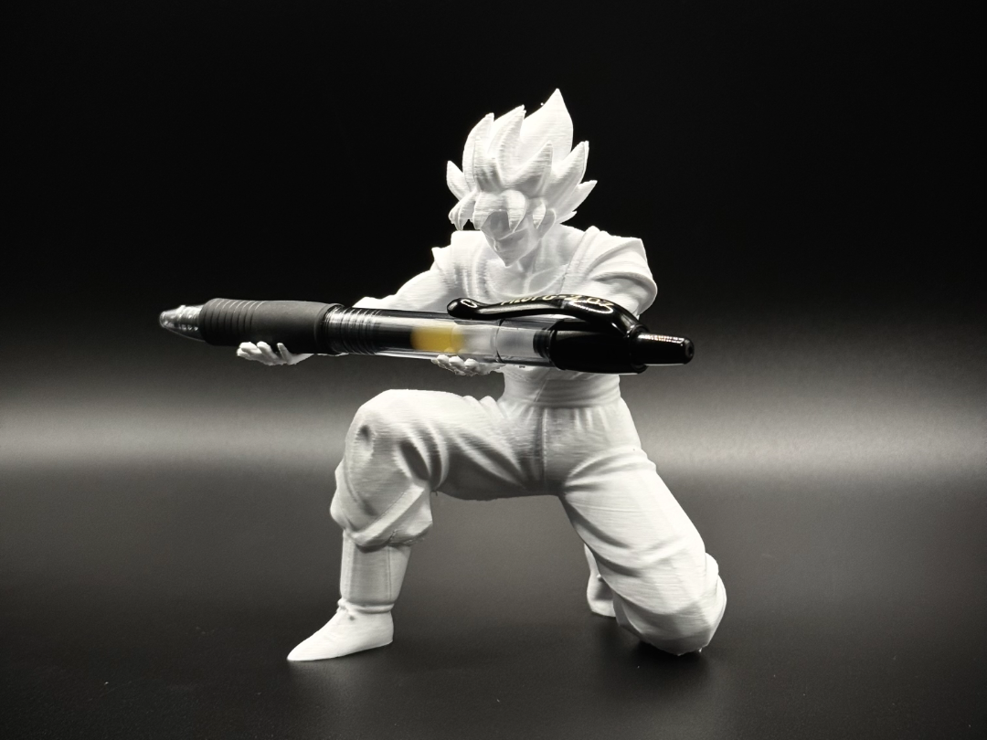 Goku Pen Holder DBZ - Custom Desk Decor!